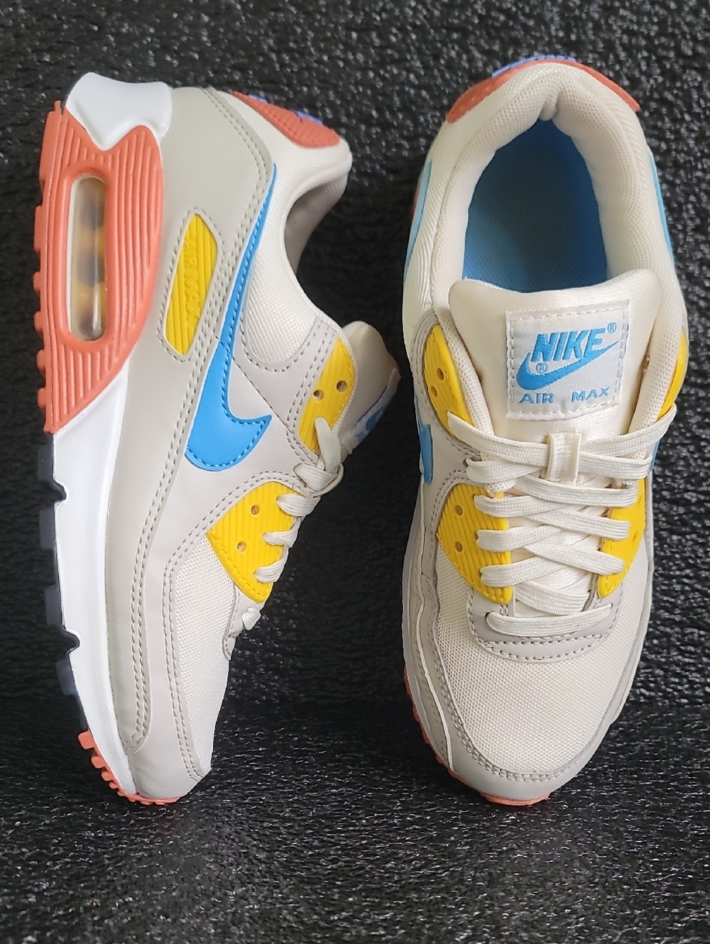 Nike Air Max 90 🔥'Spring Colors' 🔥 Wmns 7 (Great Condition) Fast Shipping